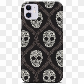 Skull Damask Iphone Case"  Data Mfp Src="//cdn - Skull Pattern Iphone, HD Png Download - damask pattern png